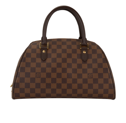 Ribera MM, &pound;795, Handbags, Brown, Canvas, Front view
